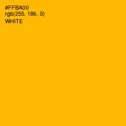 #FFBA00 - Selective Yellow Color Image